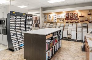 Inside S&W Kitchens Melbourne selection area