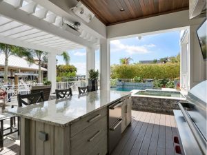S&W Kitchens Sarasota outdoor kitchen project