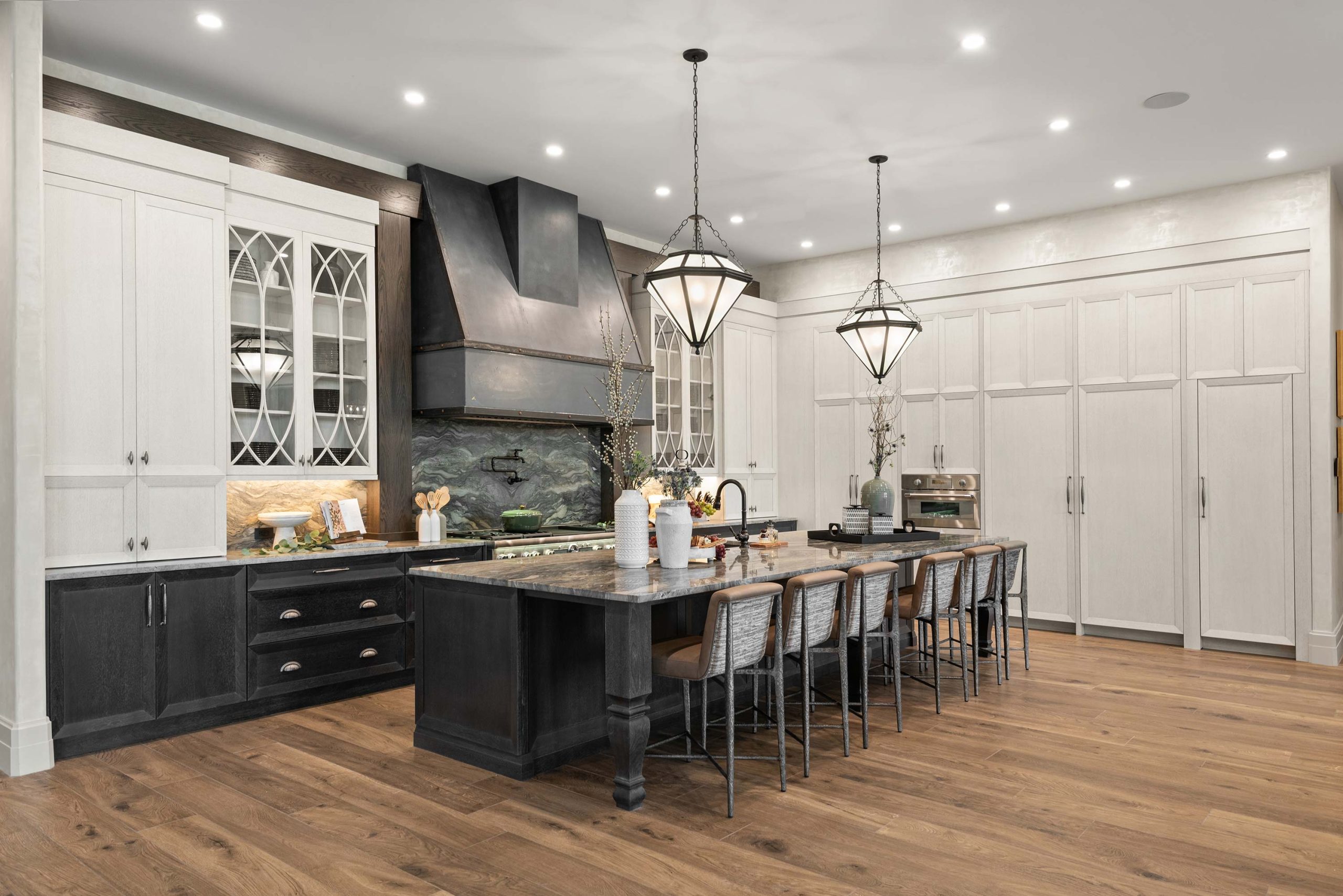 Luxury custom cabinets stack in Orlando rental property Muirfield Loop