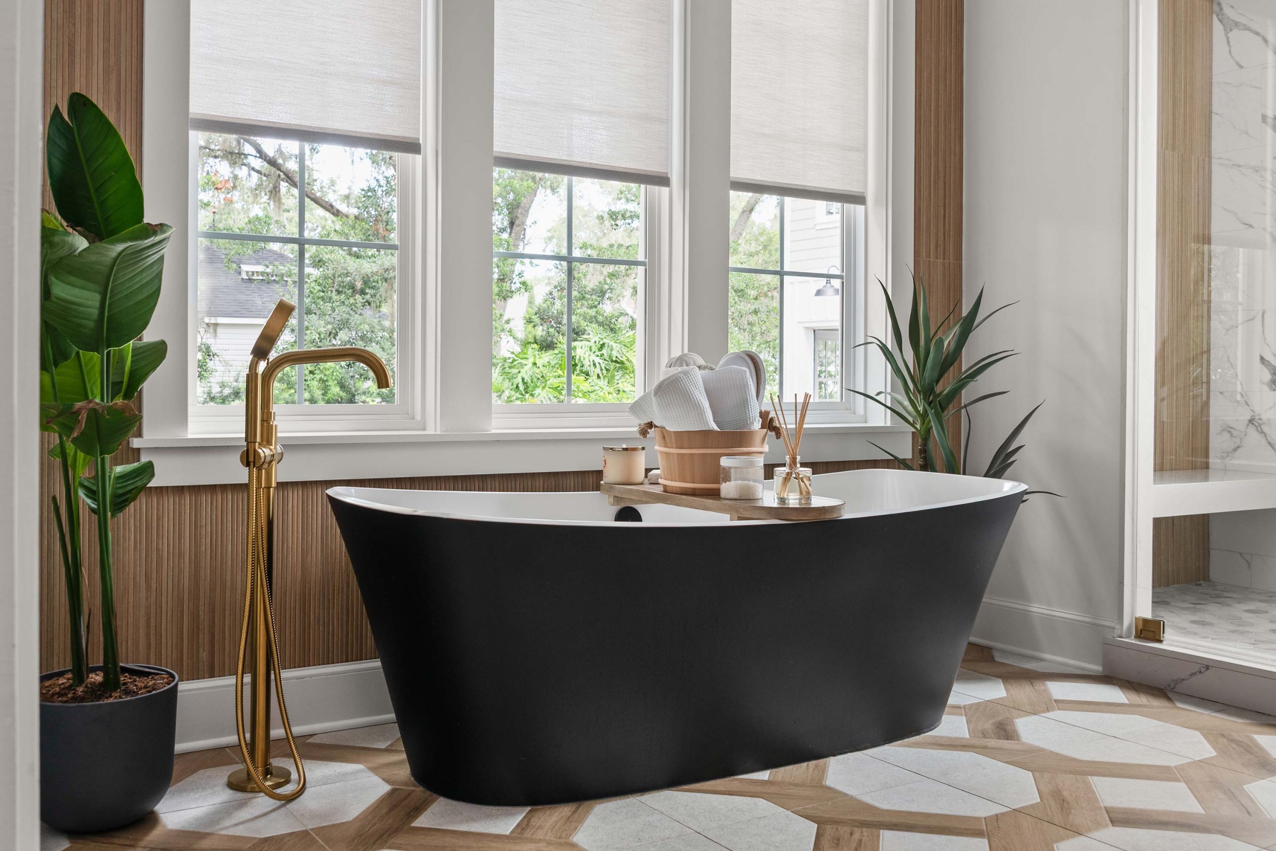 black slipper tub in bathroom remodel Chapel-Park-home-port-05