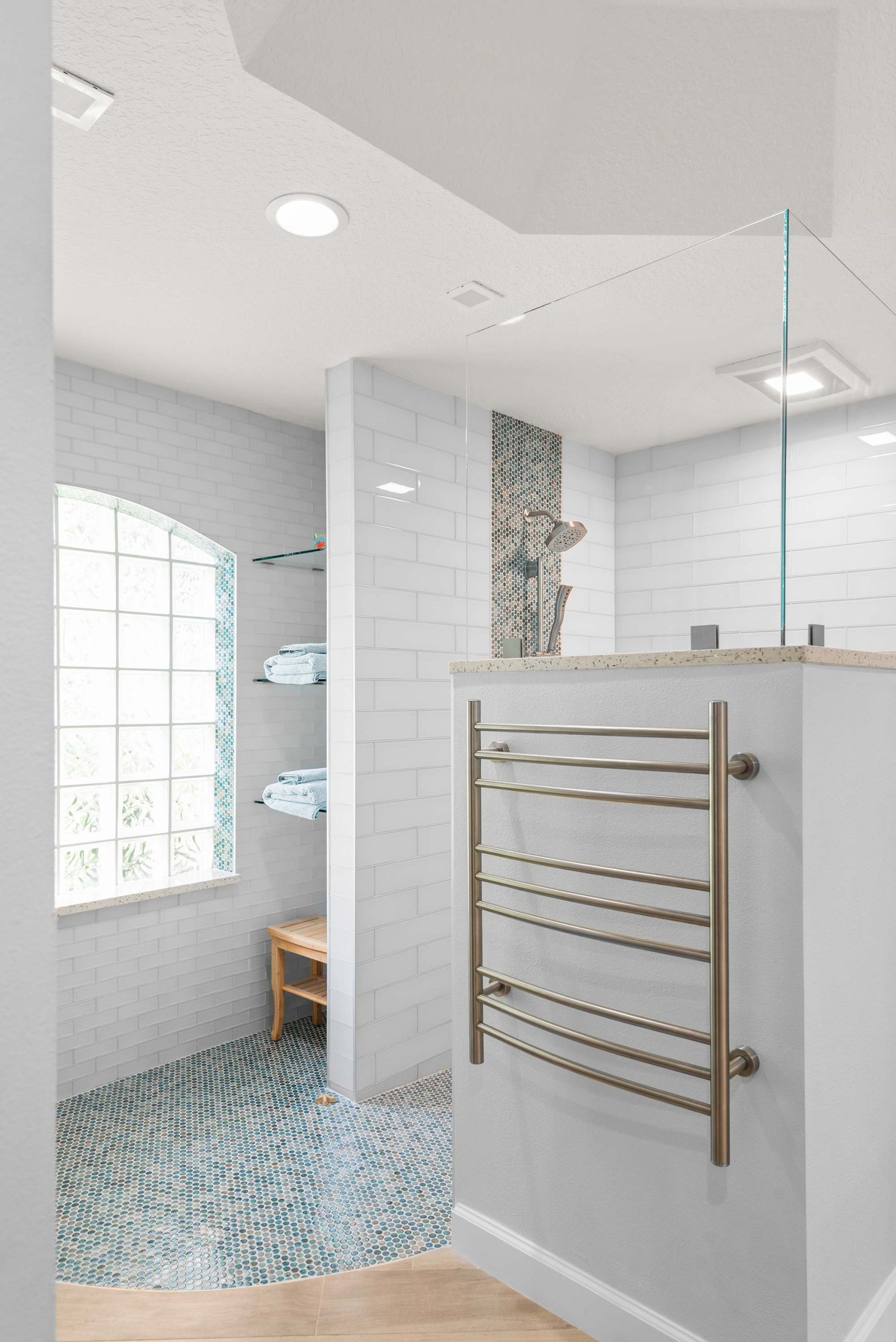 Glenwood Oaks Lane n=bath remodel zero entry shower