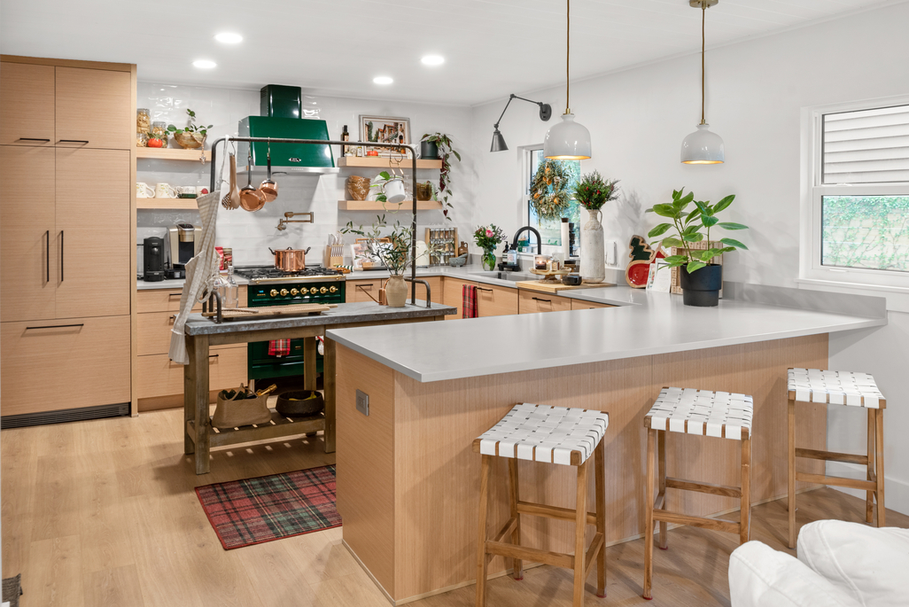 Messer kitchen remodel wide angle of whole kitchen