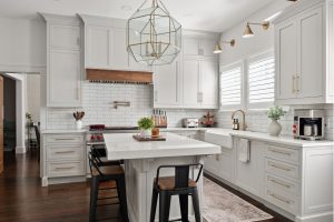 S&W Kitchens Remodel Tampa white farmhouse kitchen project